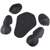 P Prettyia Almohadillas Amortiguador Protector de Hombro Codo Espalda para Motociclismo- Diseño Humanizado- Ligero y…